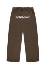 MORE MONEY LOGO JOGGER BROWN